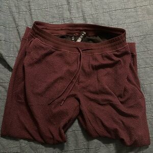 lululemon athletica Burgundy Joggers